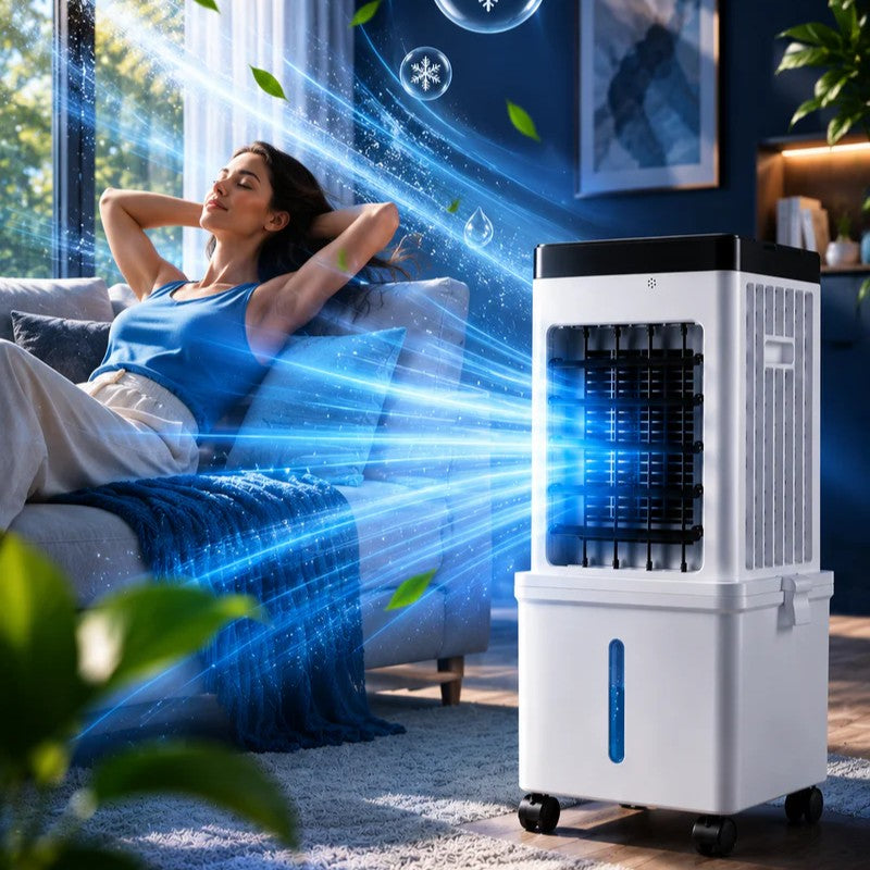 NordFrais Airéo™ | Rafraîchisseur d’air mobile 3-en-1