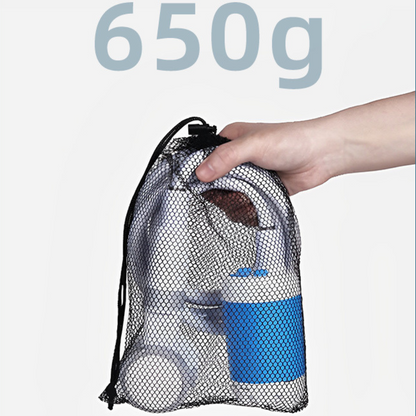 EcoShower™ – Pompe Rechargeable de Douche Compacte