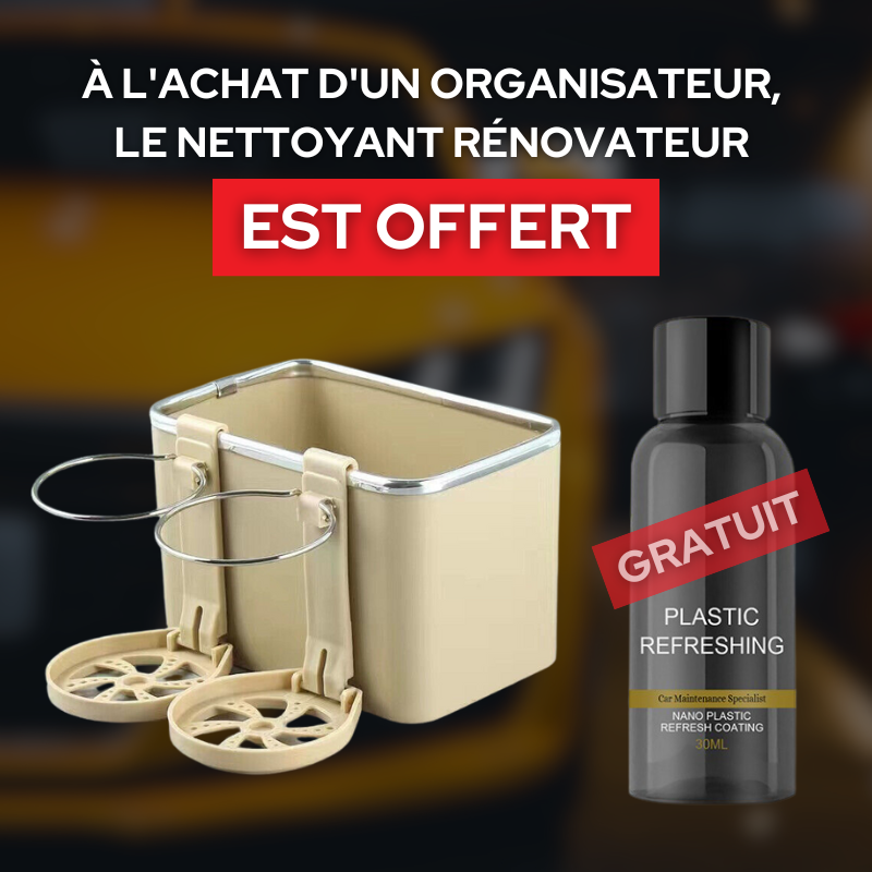 Boîte de rangement de voiture multifonctionnelle